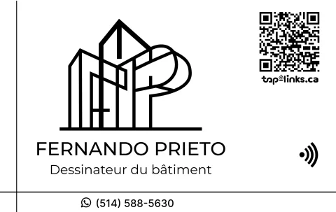 Carte professionnelle de Fernando Prieto