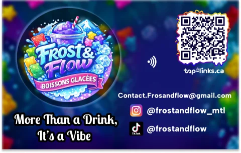 Carte professionnelle de Frost & Flow