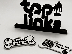 Médaille pour chien NFC & QR Tap-Links