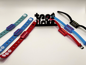 Bracelet de sécurité NFC & QR Tap-Links