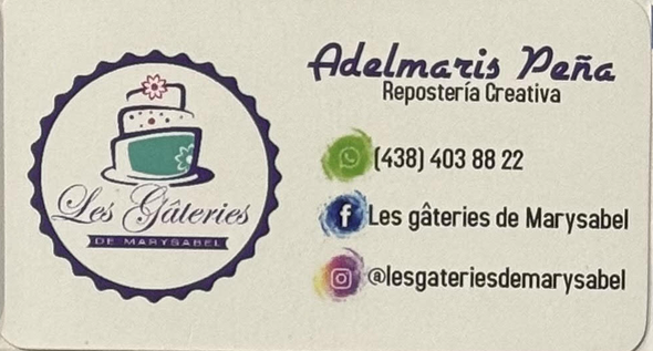 Carte papier de Adelmaris Peña